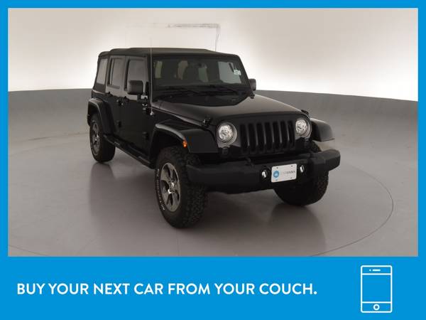 2017 Jeep Wrangler Unlimited Sahara Sport Utility 4D suv Black for sale in Brooklyn, NY – photo 12