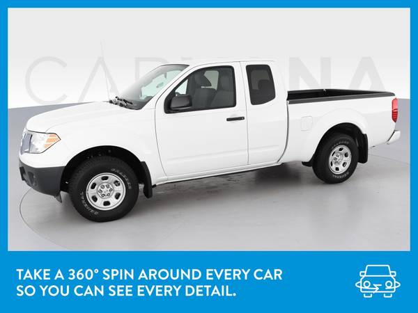 2019 Nissan Frontier King Cab S Pickup 2D 6 ft pickup White for sale in Arlington, District Of Columbia – photo 3