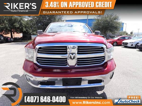 $264/mo - 2014 Ram 1500 Big Horn Crew Cab - 100 Approved! - cars &... for sale in Kissimmee, FL – photo 5