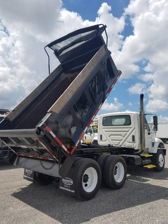 2003 INTERNATIONAL 7400 Tandem Axle Dump Truck CDL Required for sale in TAMPA, FL – photo 12