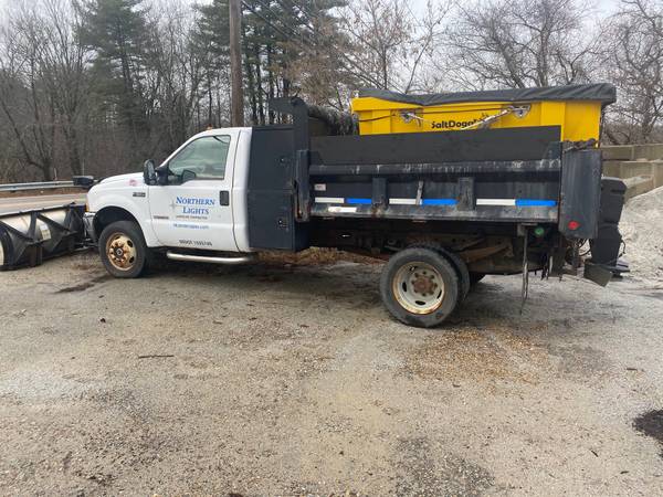 Plow Truck 2004 Ford F550 Diesel 6.0 - cars & trucks - by owner -... for sale in Milford, NH – photo 3