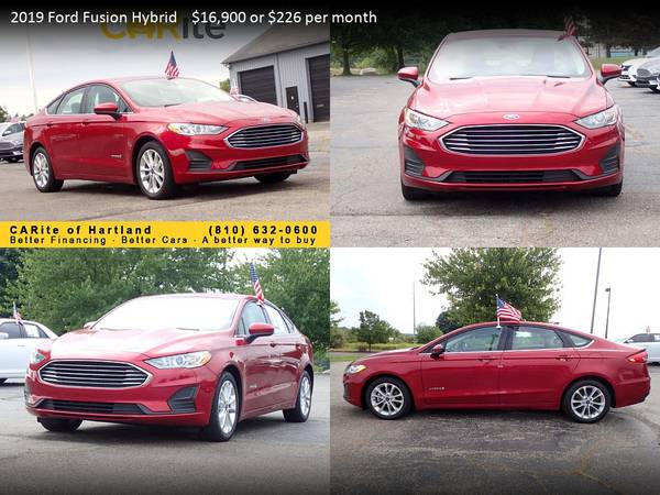 2019 Ford Fusion FOR ONLY $241/mo! - cars & trucks - by dealer -... for sale in Howell, MI – photo 20
