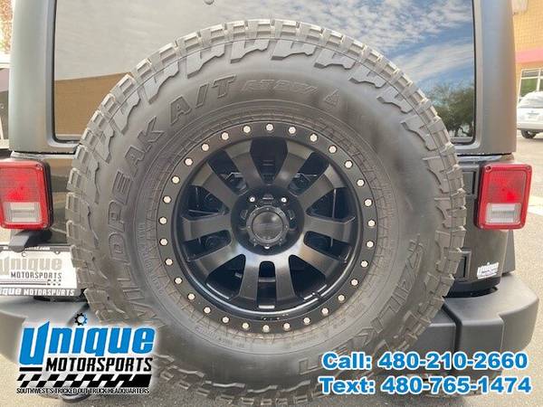 2016 JEEP WRANGLER UNLIMITED SPORT ~ LIFTED ~ LOW MILES ~ EASY FINAN... for sale in Tempe, CA – photo 17