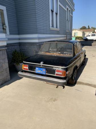BLUE PLATE 1974 BMW 2002 WITH EXTRAS NEEDS RESTORATION - cars &... for sale in Ventura, CA – photo 4