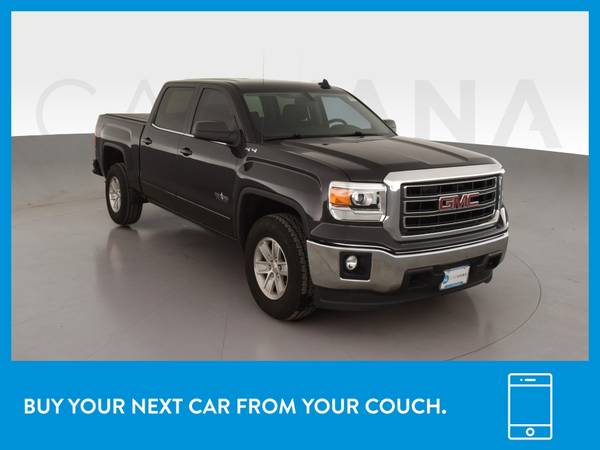 2015 GMC Sierra 1500 Crew Cab SLE Pickup 4D 6 1/2 ft pickup Gray for sale in Columbia, MO – photo 12