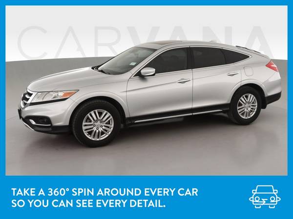 2013 Honda Crosstour EX-L Sport Utility 4D hatchback Silver for sale in Worcester, MA – photo 3