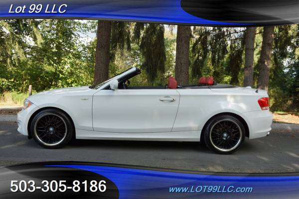 2012 BMW 1 Series 128i Convertible **RED INTERIOR** Navigation Heated for sale in Milwaukie, OR – photo 3
