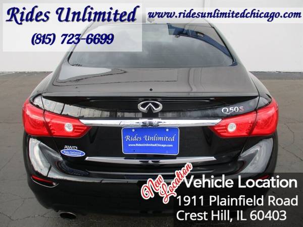 2017 Infiniti Q50 Red Sport 400 - - by dealer for sale in Crest Hill, IL – photo 4