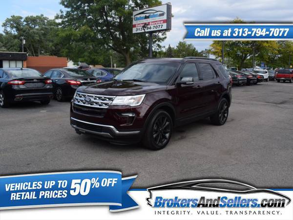 ***2018 FORD EXPLORER -13K MILES***NAVIGATION, PANORAMIC SUNROOF!!! for sale in Taylor, MI