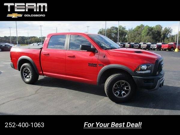 2016 Ram 1500 Rebel pickup Red - cars & trucks - by dealer - vehicle... for sale in Goldsboro, NC