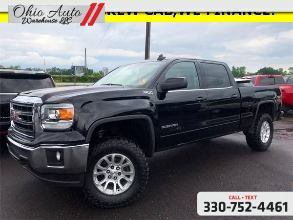2015 GMC Sierra 1500 SLE Lifted 4x4 Z71 Crew Cab We Finance for sale in Canton, OH