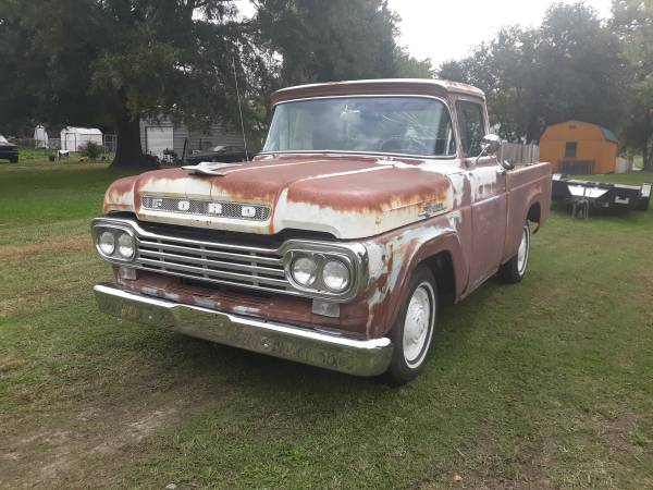 1959 F250 SHORTBED, FUEL INJECTION ENGINE - cars & trucks - by owner... for sale in Thomasville, NC – photo 2