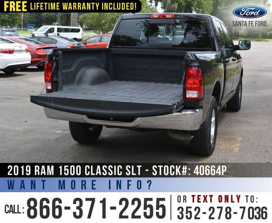 2019 RAM 1500 CLASSIC SLT 4WD *** Bluetooth, Camera, SiriusXM *** -... for sale in Alachua, FL – photo 14