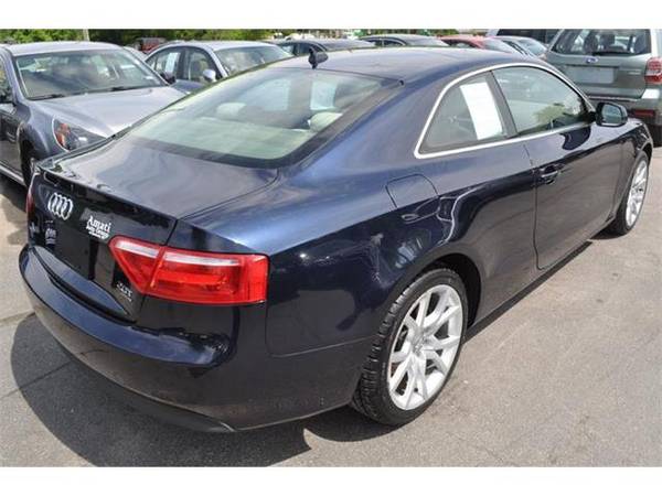 2011 Audi A5 coupe 2.0T quattro Premium AWD 2dr Coupe 6M (BLUE) for sale in Hooksett, MA – photo 17
