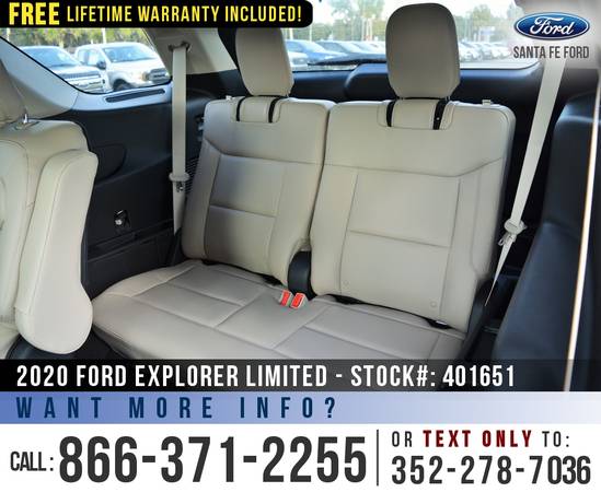 2020 Ford Explorer Limited *** SAVE Over $7,000 off MSRP! *** - cars... for sale in Alachua, FL – photo 16