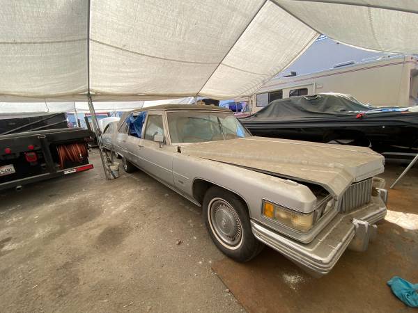 1975 Cadillac Hearse - Classic - testing waters - - by for sale in Los Angeles, CA – photo 4