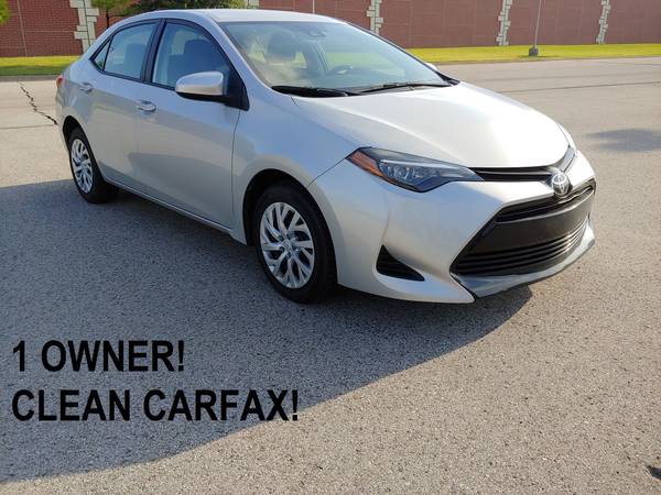 2019 TOYOTA COROLLA LE 36 MPG! 1 OWNER! CLEAN CARFAX! MUST SEE! -... for sale in Norman, KS – photo 2