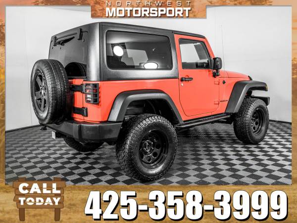 *WE BUY VEHICLES* Lifted 2013 *Jeep Wrangler* Sport 4x4 for sale in Lynnwood, WA – photo 5