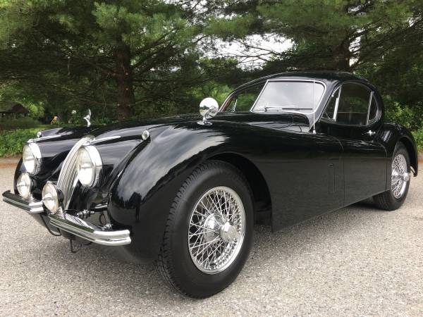1954 Jaguar XK 120 Coupe. Restored car. for sale in New milford, NY