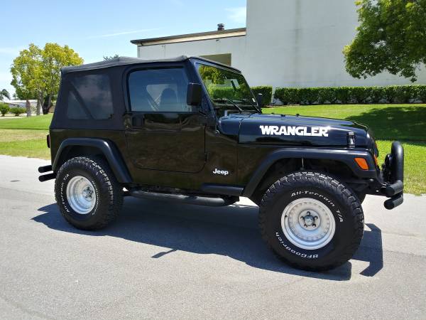 Super Clean Sharp 1999 Black Jeep Wrangler 4X4 - - by for sale in Hudson, FL – photo 8
