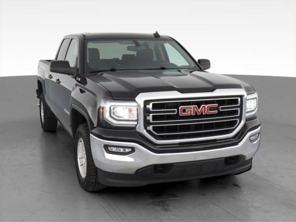 2018 GMC Sierra 1500 Double Cab SLE Pickup 4D 6 1/2 ft pickup Black... for sale in Harker Heights, TX – photo 16