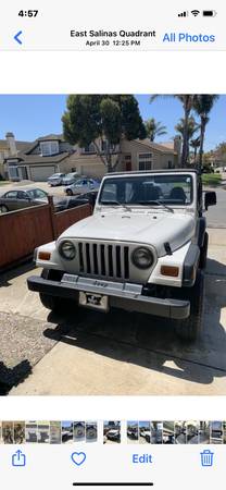 97 Jeep Wrangler TJ - cars & trucks - by owner - vehicle automotive... for sale in Bradley, CA – photo 8