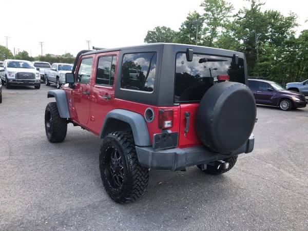 Jeep Wrangler Unlimited X 4x4 Lifted SUV Custom Wheels Used Jeeps V6 for sale in Knoxville, TN – photo 8