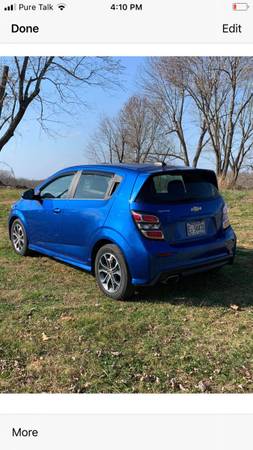 2017 chevy sonic rs low mileage clean - cars & trucks - by dealer -... for sale in Mammoth Spring, AR – photo 4