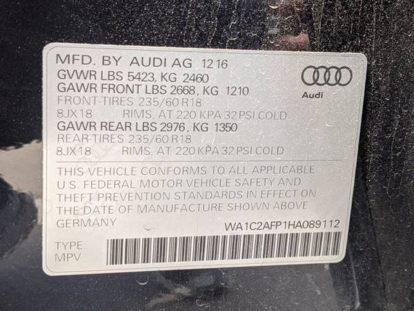 2017 Audi Q5 Premium AWD All Wheel Drive SKU: HA089112 - cars & for sale in Plano, TX – photo 22