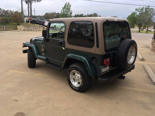 2000 Jeep Wrangler Sahara - - by dealer - vehicle for sale in Tyler, TX – photo 7