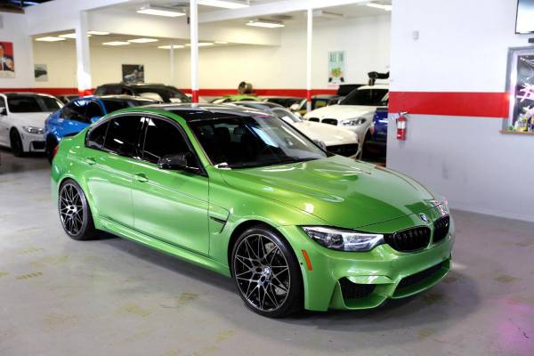 2018 BMW M3 Competition Java Green BMW Individual 1 OF 16 GUARANTE -... for sale in STATEN ISLAND, NY – photo 3