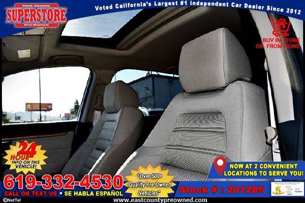2017 HONDA CR-V EX SUV-EZ FINANCING-LOW DOWN! - cars & trucks - by... for sale in El Cajon, CA – photo 13
