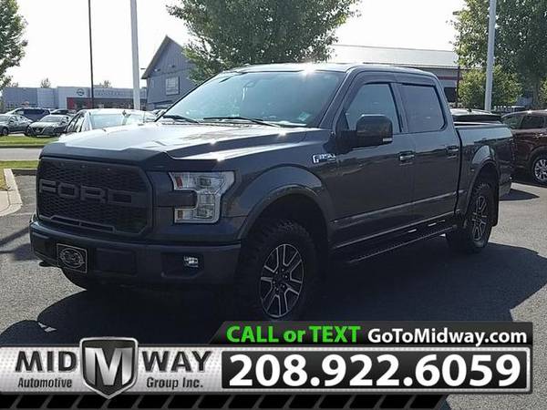 2015 Ford F-150 F150 F 150 Lariat Sport 4x4 Crew Cab - SERVING THE... for sale in Post Falls, ID – photo 7