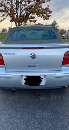 2002 Volkswagen Cabrio - GLX Convertible 2D - cars & trucks - by... for sale in Kennewick, WA – photo 2