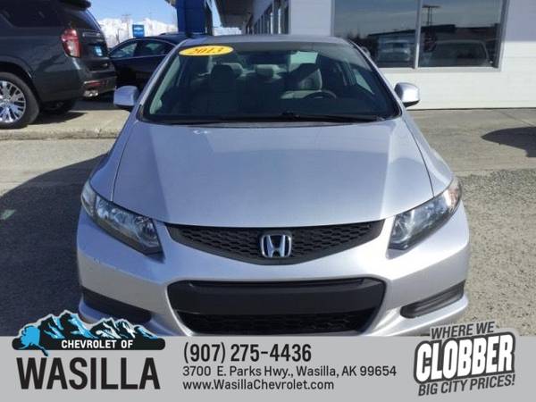 2013 Honda Civic 2dr Auto LX - - by dealer - vehicle for sale in Wasilla, AK – photo 7
