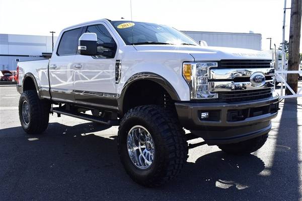 2017 FORD F350 SUPER DUTY KING RANCH LIFTED DIESEL 4X4 LIFTED ON 40... for sale in Gresham, OR – photo 7