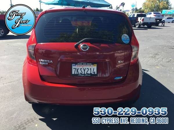 2015 Nissan Versa Note SV, 4-Cyl,1.6 Liter, Automatic ....31/40 mpg... for sale in Redding, CA – photo 3