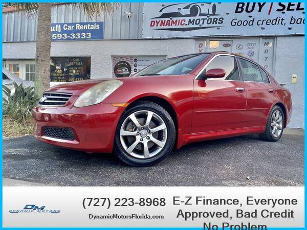 2005 INFINITI G G35 Sedan 4D CALL OR TEXT TODAY! - cars & trucks -... for sale in Clearwater, FL