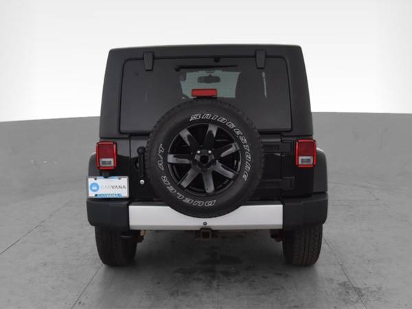 2014 Jeep Wrangler Unlimited Sahara Sport Utility 4D suv Black - -... for sale in Oak Park, IL – photo 9