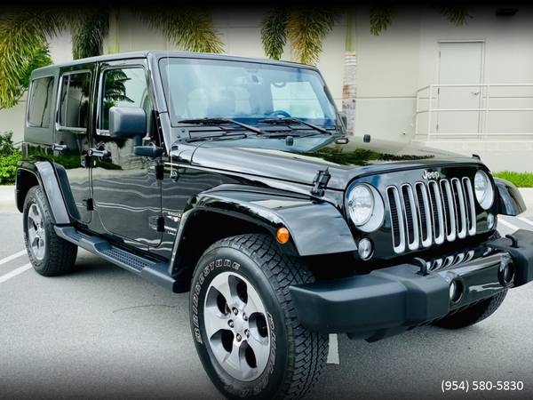 2018 Jeep Wrangler JK Unlimited Sahara for sale by GP Motorcars -... for sale in Pompano Beach, FL – photo 3