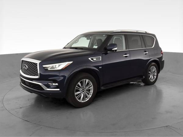 2019 INFINITI QX80 LUXE Sport Utility 4D suv Blue - FINANCE ONLINE -... for sale in Chicago, IL – photo 3
