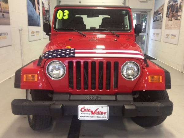 2003 Jeep Wrangler X - cars & trucks - by dealer - vehicle... for sale in Newton Falls, OH – photo 4