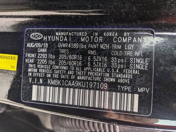 2019 Hyundai Kona SE AWD All Wheel Drive SKU: KU197109 - cars & for sale in Corpus Christi, TX – photo 23