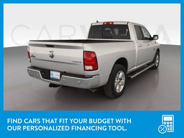 2018 Ram 1500 Quad Cab Big Horn Pickup 4D 6 1/3 ft pickup Silver for sale in Albany, NY – photo 8