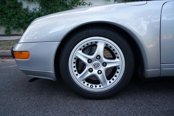 Porsche 911 993 Targa - 6 Speed Manual - 1997 - Arctic Silver/Black for sale in Los Angeles, CA – photo 8