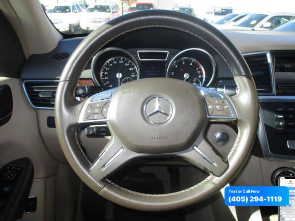 2013 Mercedes-Benz M-Class ML 350 4MATIC AWD 4dr SUV 0 Down WAC for sale in Oklahoma City, OK – photo 17