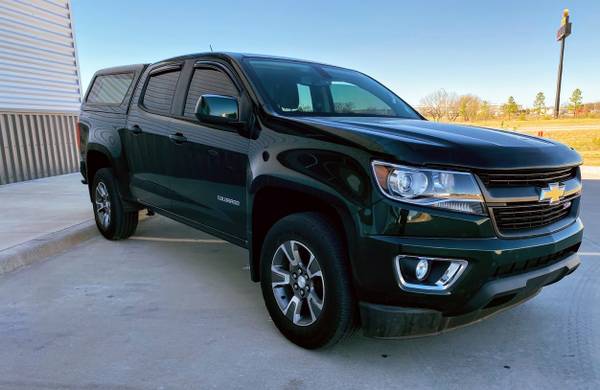 2016 CHEVY COLORADO Z71 4X4 BED CAMPER CREWCAB HEATED SEATS LEATHER... for sale in Ardmore, OK – photo 2