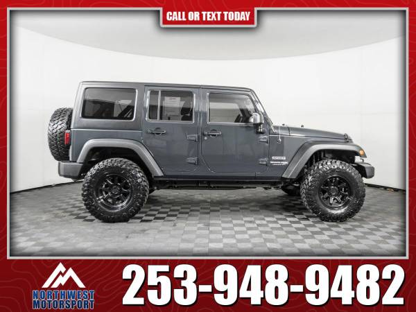 Lifted 2018 Jeep Wrangler Unlimited Sport 4x4 - - by for sale in PUYALLUP, WA – photo 4