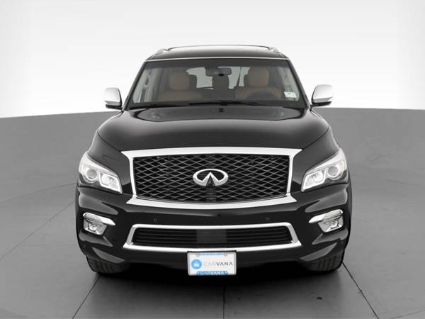2016 INFINITI QX80 Sport Utility 4D suv Black - FINANCE ONLINE -... for sale in Washington, District Of Columbia – photo 17