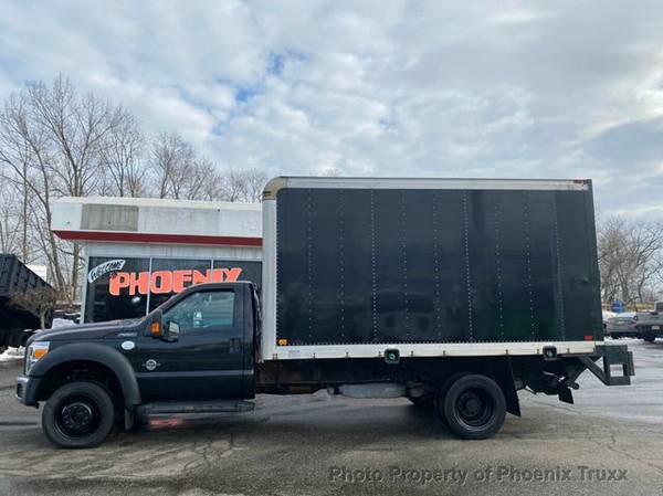 2014 Ford F-550 F550 F 550 DIESEL 14FT BOX TRUCK liftgate - cars for sale in south amboy, NJ – photo 8
